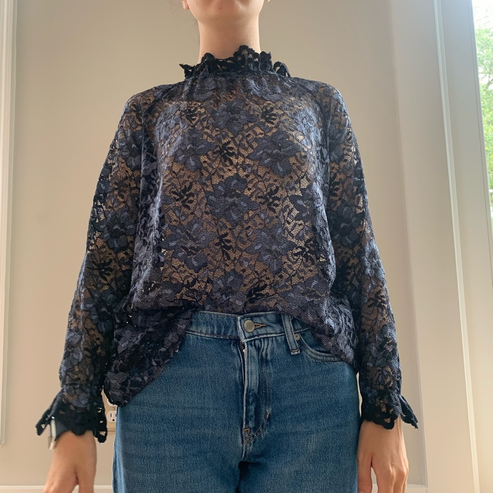 Cynthia Rowley lace top